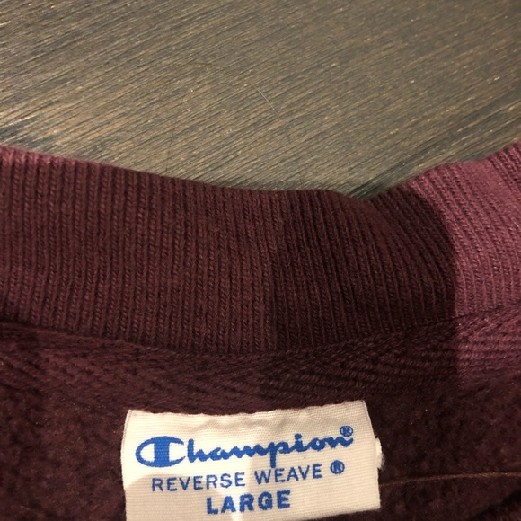 Maroon champion crewneck - Picture 3 of 4